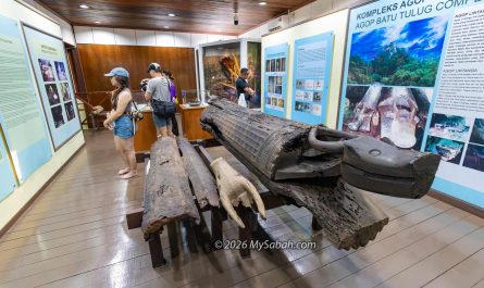 Exhibition gallery of Agop Batu Tulug Archaeological Museum