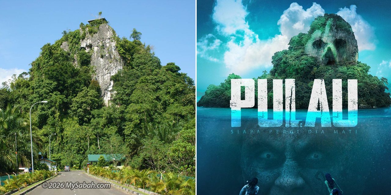 Agop Batu Tulug used to be an island, recalling scenes from the 2023 Malaysian horror movie Pulau.